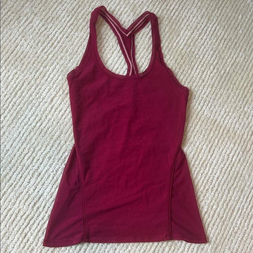 Sheer Back Lululemon Tank Top